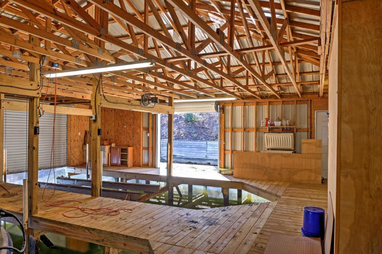 Paradise Cove Cabin With Boathouse And Dock Guntersville Zewnętrze zdjęcie
